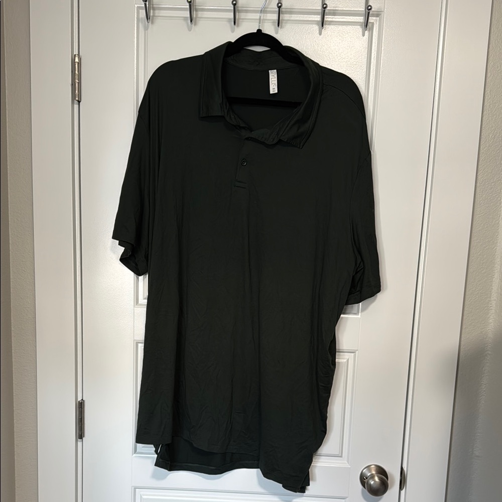 STYLUS Deep Green Men's Polo Shirt